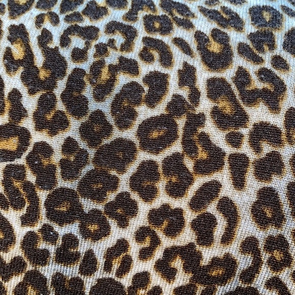 CHARTER CLUB button up cardigan leopard print long sleeves sweater NEW size 3X - Picture 4 of 10